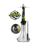 AMOTİON VALVE NARGİLE SETİ (YEŞİL) - Görsel 3